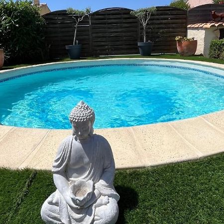 Piscine Cosy, 3 Chambres, 3 Sdb, Havre De Paix A 10 Min Des Plages Mauguio Dış mekan fotoğraf