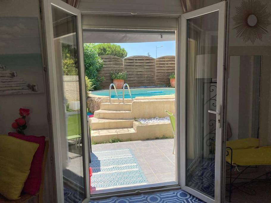 Piscine Cosy, 3 Chambres, 3 Sdb, Havre De Paix A 10 Min Des Plages Mauguio Dış mekan fotoğraf