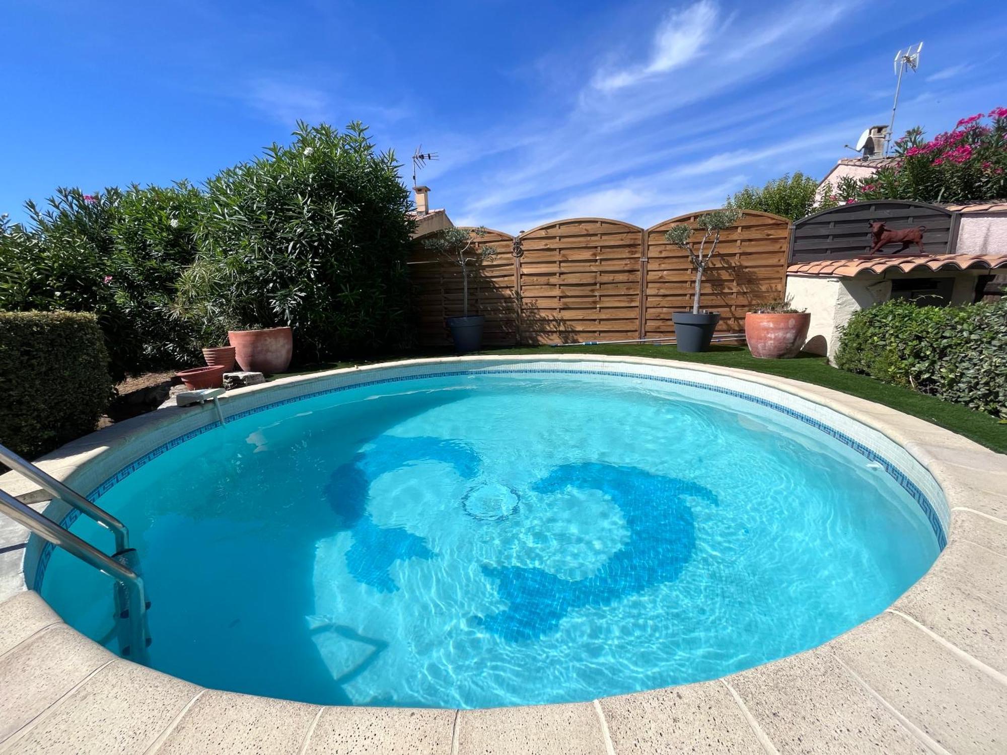 Piscine Cosy, 3 Chambres, 3 Sdb, Havre De Paix A 10 Min Des Plages Mauguio Dış mekan fotoğraf